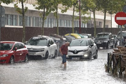 Tormenta en Valladolid