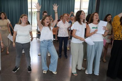 Fotos del ensayo del flashmob este sábado en Valladolid