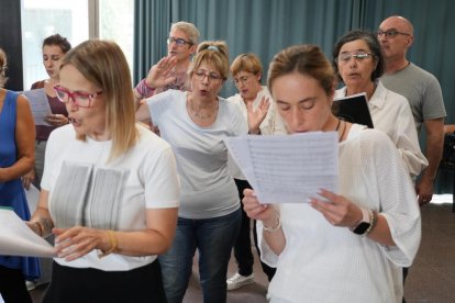 Fotos del ensayo del flashmob este sábado en Valladolid