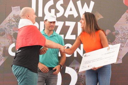 Final del concurso mundial de puzzles en Valladolid