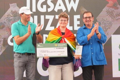 Final del concurso mundial de puzzles en Valladolid