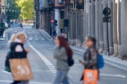 Calles del centro en el Día sin Coche
