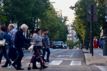 Calles del centro en el Día sin Coche