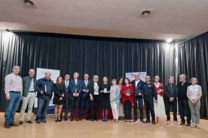 Acto institucional en la cárcel de Villanubla.