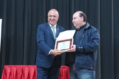 Acto institucional en la cárcel de Villanubla.