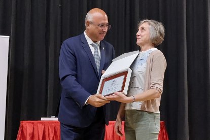 Acto institucional en la cárcel de Villanubla.