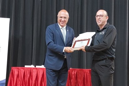 Acto institucional en la cárcel de Villanubla.