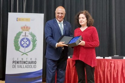 Acto institucional en la cárcel de Villanubla.