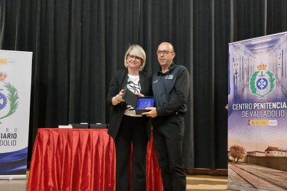 Acto institucional en la cárcel de Villanubla.