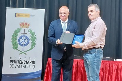 Acto institucional en la cárcel de Villanubla.