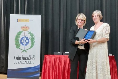 Acto institucional en la cárcel de Villanubla.