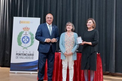 Acto institucional en la cárcel de Villanubla.