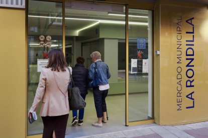 Inauguración del Mercado de la Rondilla en Valladolid.