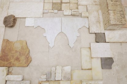 Un detalle de la muestra..