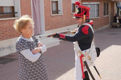 Recreación histórica de la llegada del Duque de Wellington a Boecillo