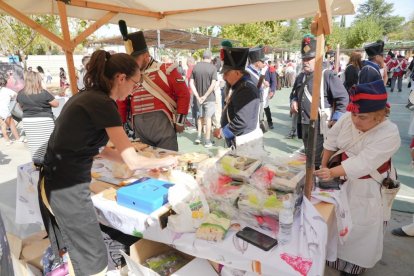 Recreación histórica de la llegada del Duque de Wellington a Boecillo