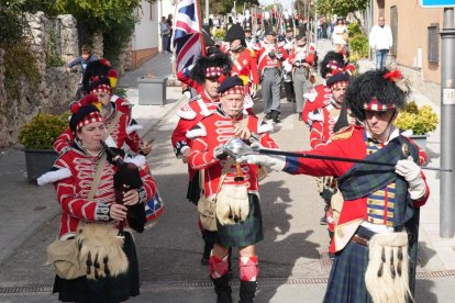 Recreación histórica de la llegada del Duque de Wellington a Boecillo
