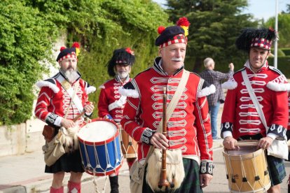 Recreación histórica de la llegada del Duque de Wellington a Boecillo