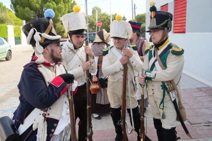 Recreación histórica de la llegada del Duque de Wellington a Boecillo