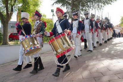 Recreación histórica de la llegada del Duque de Wellington a Boecillo