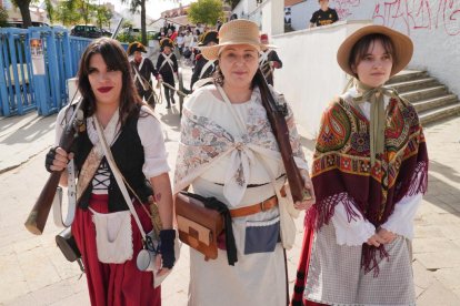 Recreación histórica de la llegada del Duque de Wellington a Boecillo