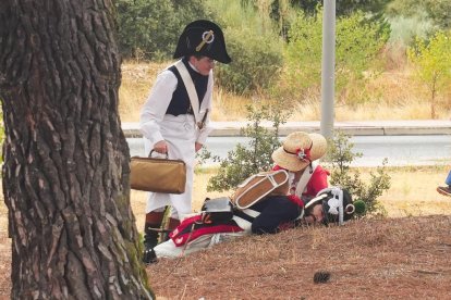 Recreación histórica de la llegada del Duque de Wellington a Boecillo. Jornada del domingo.
