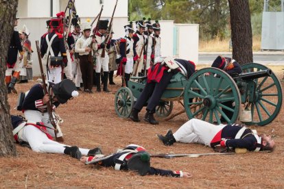 Recreación histórica de la llegada del Duque de Wellington a Boecillo. Jornada del domingo.
