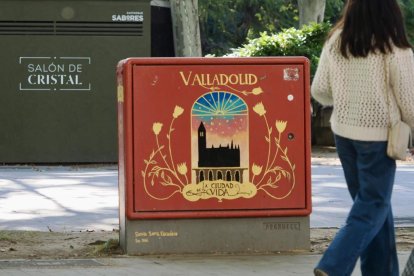 Festival Ephemera, arte urbano en la Acera de Recoletos.