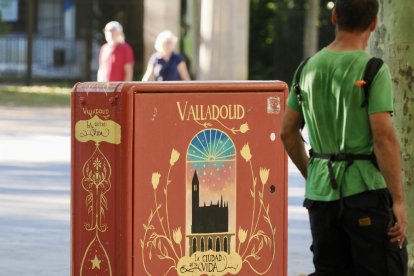 Festival Ephemera, arte urbano en la Acera de Recoletos.