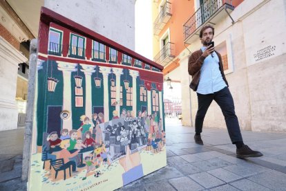 Festival Ephemera, arte urbano cerca de la Plaza Mayor