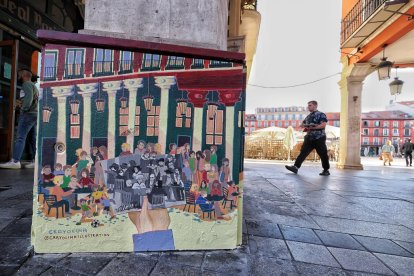 Festival Ephemera, arte urbano cerca de la Plaza Mayor