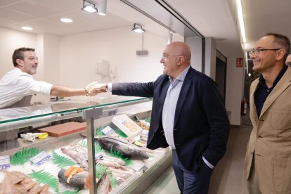 Inauguración del Mercado de la Rondilla en Valladolid.
