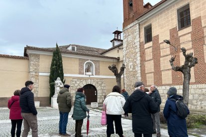 Vecinos de Valladolid celebrando el nacimiento de Santa Teresa de Jesús