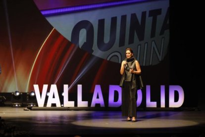 Un momento de la gala de La 8 Valladolid en el Teatro Calderón.