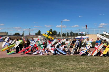 Participantes de la prueba de la Copa del Mundo celebrada en Terradillos