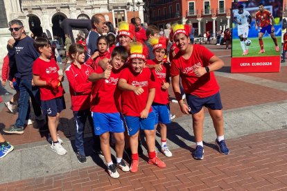 Valladolid disfrutó de la Fan Zone de la selección española.
