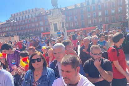 Valladolid disfrutó de la Fan Zone de la selección española.