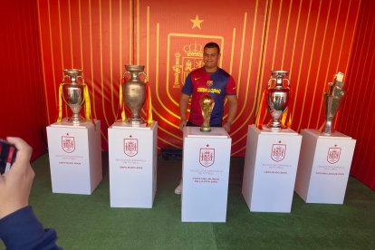 Valladolid disfrutó de la Fan Zone de la selección española.