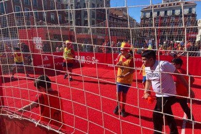 Valladolid disfrutó de la Fan Zone de la selección española.