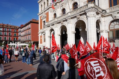 UGT se moviliza en apoyo y solidaridad con el pueblo palestino