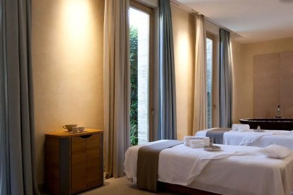 Zona de relax del Hotel Abadía Retuerta LeDomaine