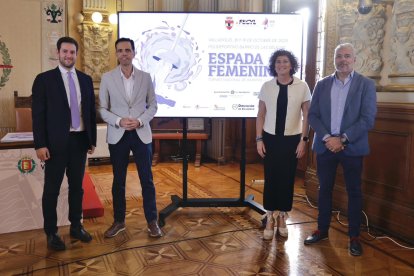 Presentación del Torneo Nacional de Ranking Absoluto de espada femenina.