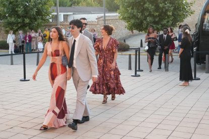Preboda de la hija de Antonio Banderas, Stella del Carmen en el monasterio de Valbuena de Duero.