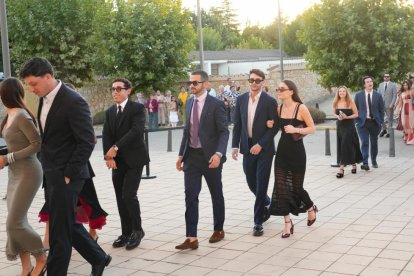 Preboda de la hija de Antonio Banderas, Stella del Carmen en el monasterio de Valbuena de Duero.