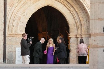Preboda de la hija de Antonio Banderas, Stella del Carmen en el monasterio de Valbuena de Duero.