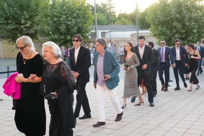 Preboda de la hija de Antonio Banderas, Stella del Carmen en el monasterio de Valbuena de Duero.