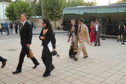 Preboda de la hija de Antonio Banderas, Stella del Carmen en el monasterio de Valbuena de Duero.