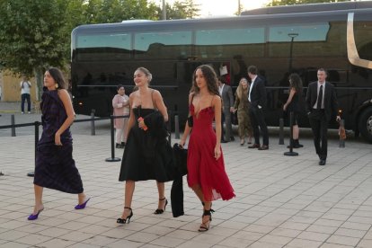 Preboda de la hija de Antonio Banderas, Stella del Carmen en el monasterio de Valbuena de Duero.