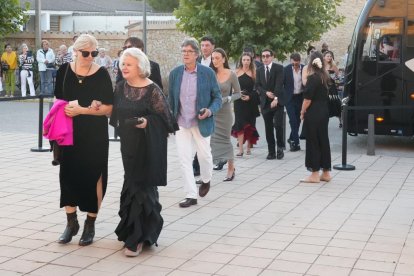 Preboda de la hija de Antonio Banderas, Stella del Carmen en el monasterio de Valbuena de Duero.