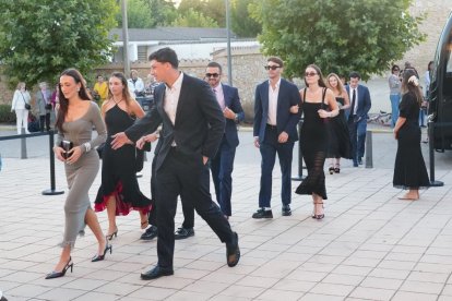 Preboda de la hija de Antonio Banderas, Stella del Carmen en el monasterio de Valbuena de Duero.